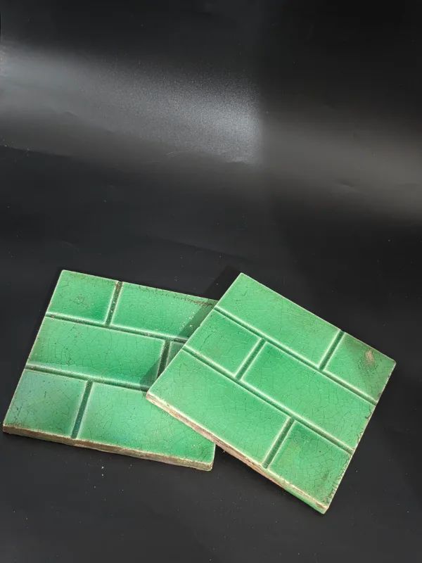 2 GREEN TILES