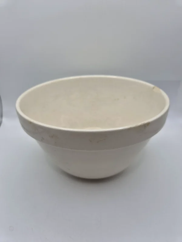 Large Ironstone Pudding Bowl