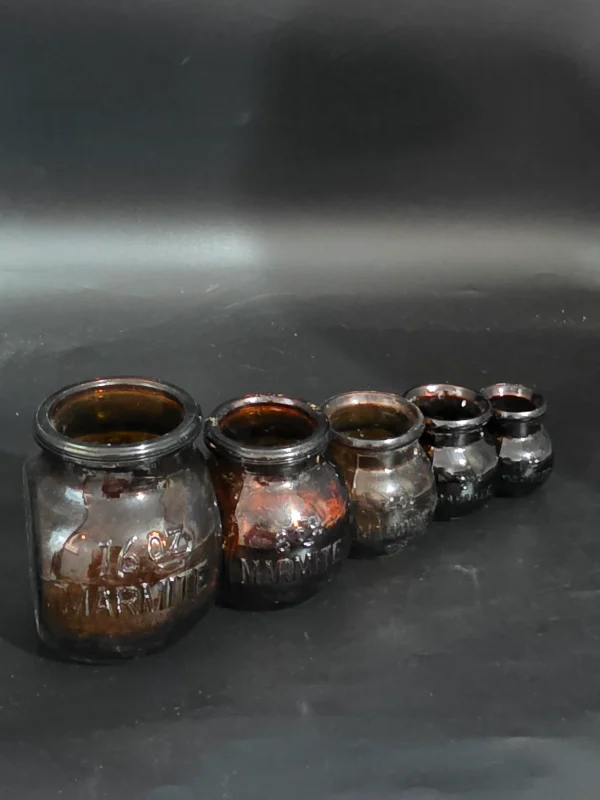 FULL SET OF MARMITE JARS