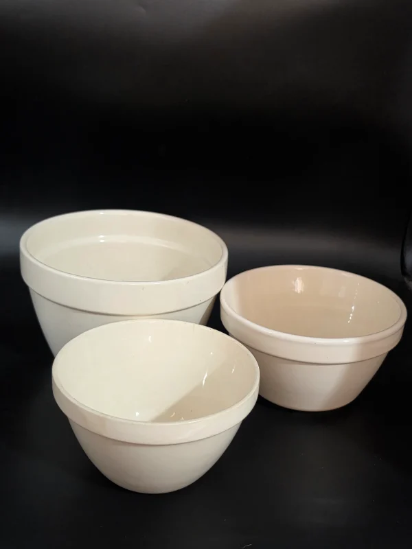SET OF 3 PUDDING BOWLS