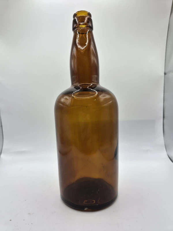Large Brown Spirit Bottle