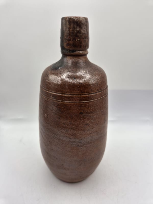 Large Salt Glazed Bottle