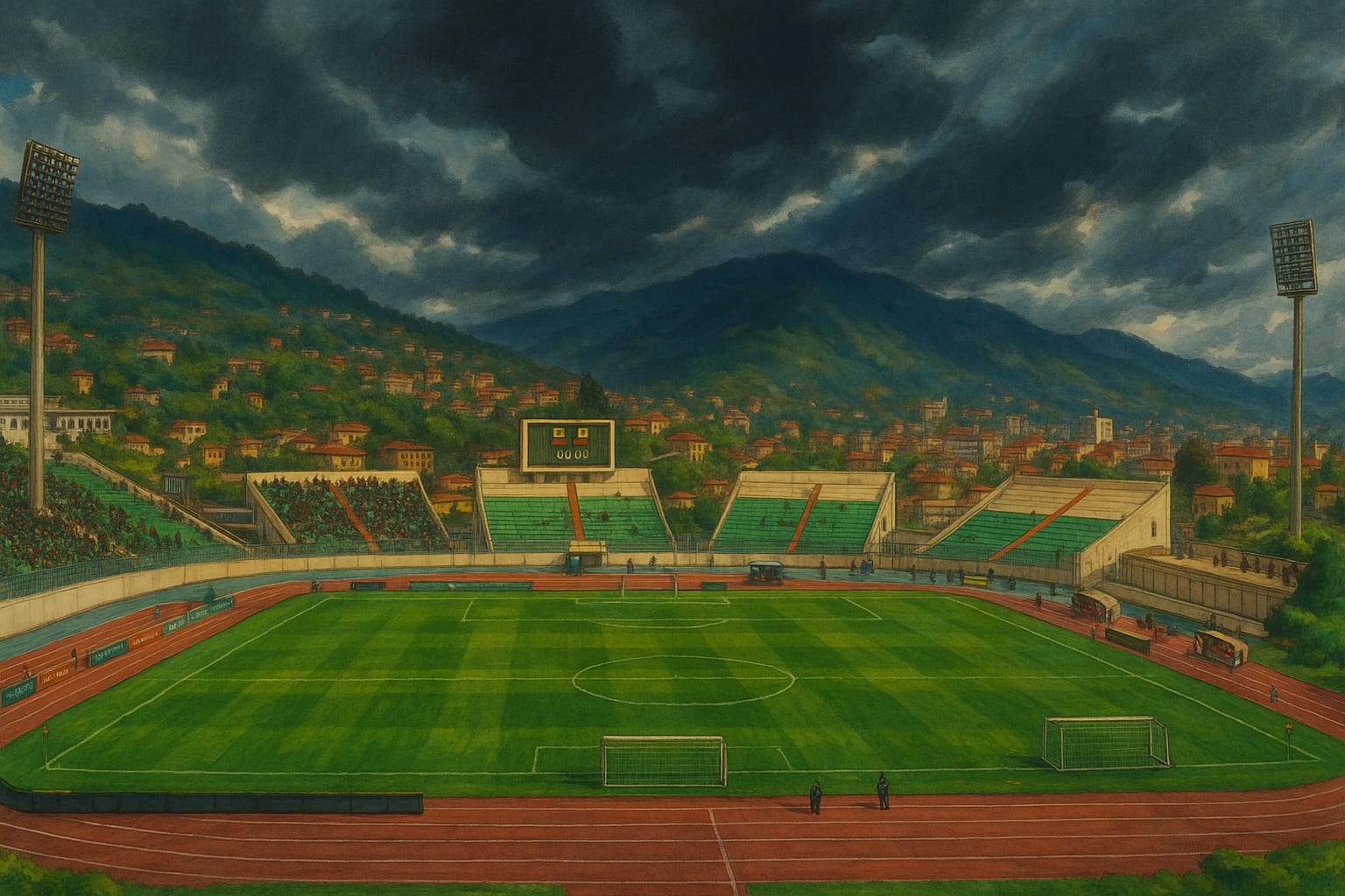 Stade Mustapha Tchaker — Blida's 50,000-Seat Giant