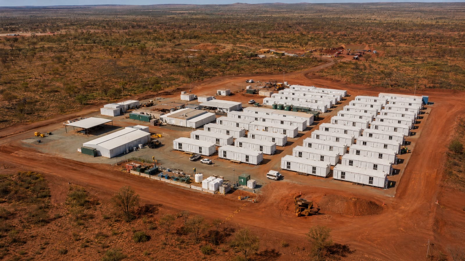 SCS Global project portfolio, containerised and modular infrastructure deployed across mining, offshore, energy, defence, and construction.