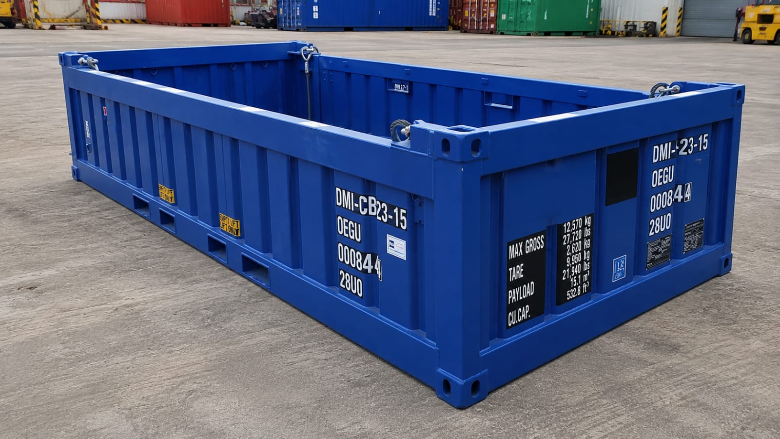 DNV 2.7-1 half-height offshore cargo carrying unit, factory-direct from SCS Global
