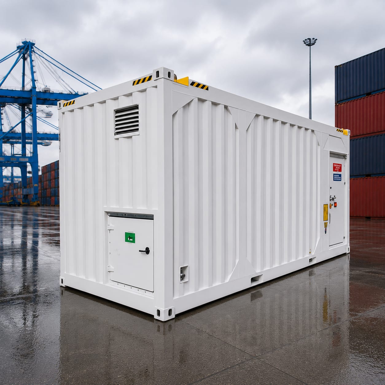 ATEX certified hazardous area module, explosion proof offshore container