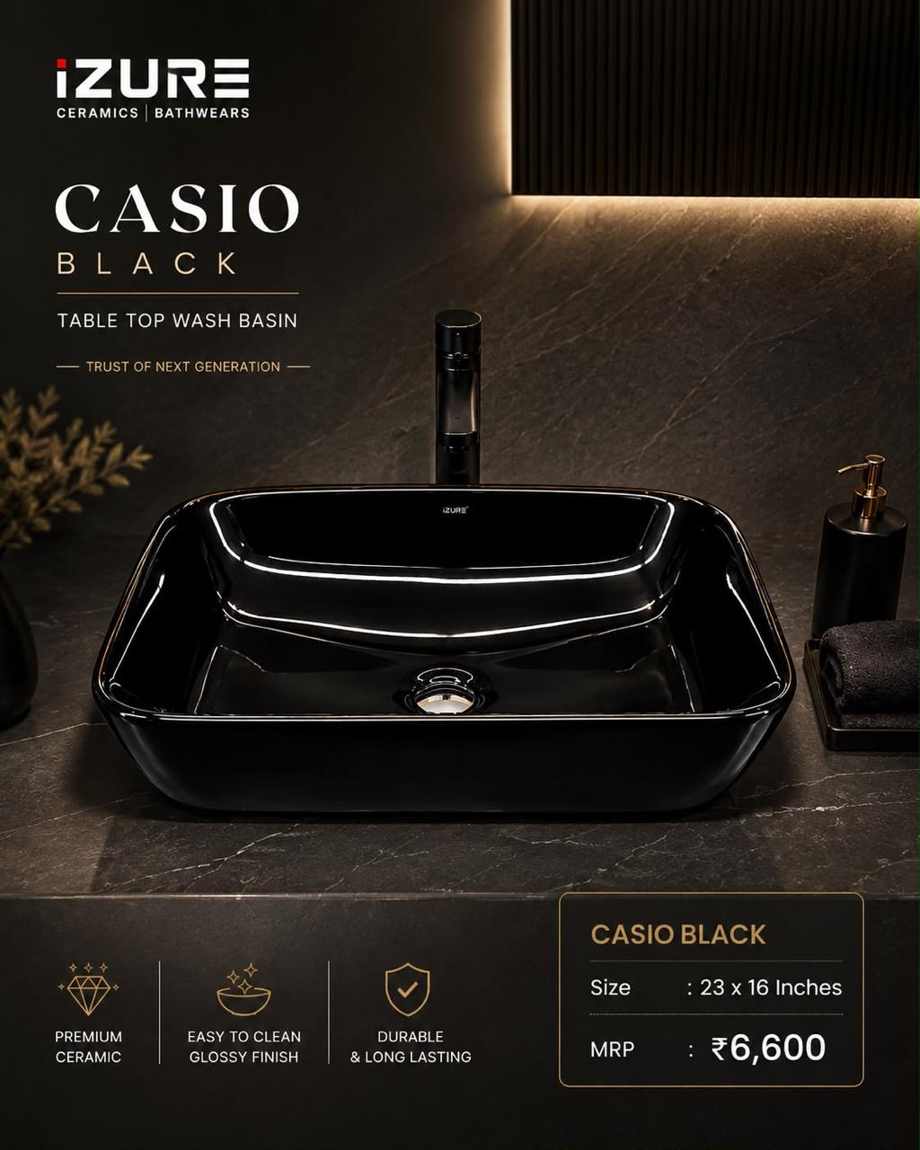 Casio ttp basin
