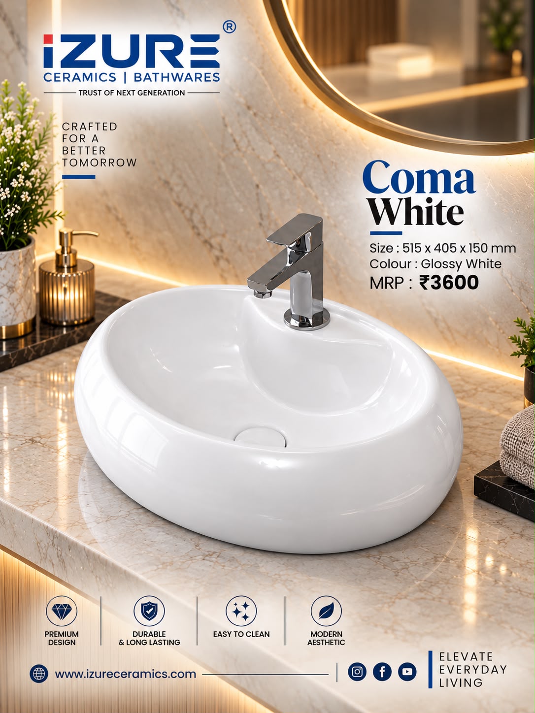 Coma TTP Premium Sanitaryware