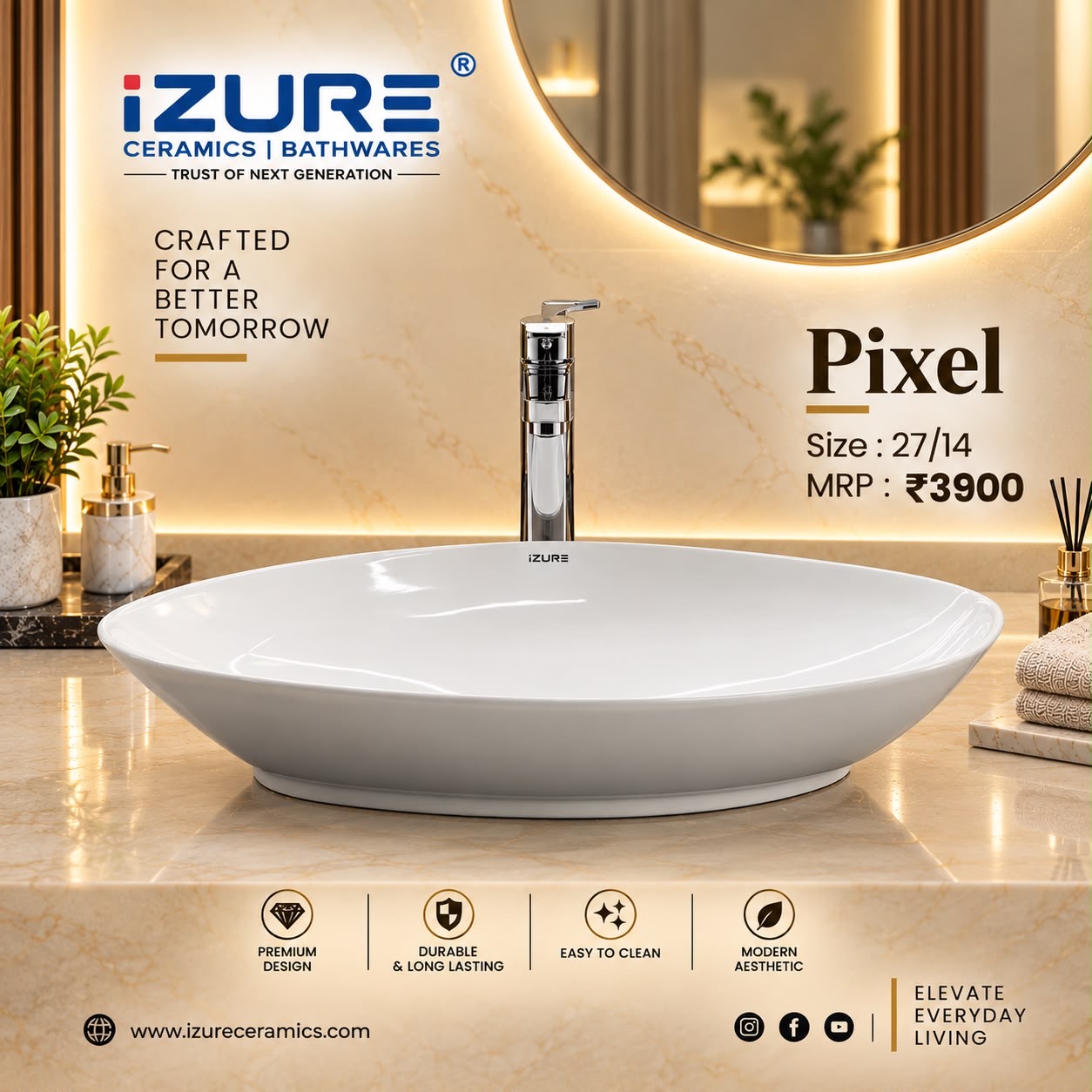 Pixel Premium Sanitaryware