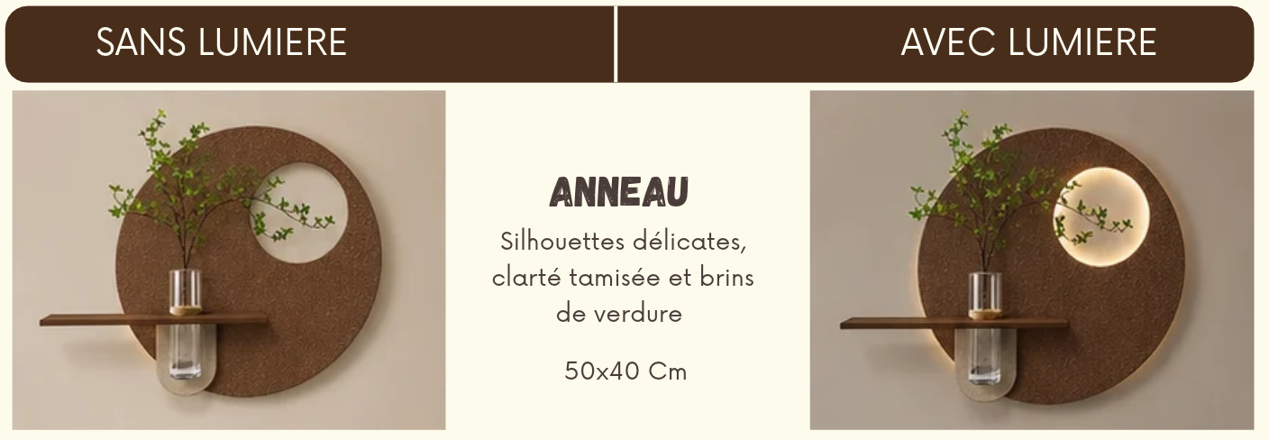 DECOR MURAL RETROECLAIRE • 50x40 Cm