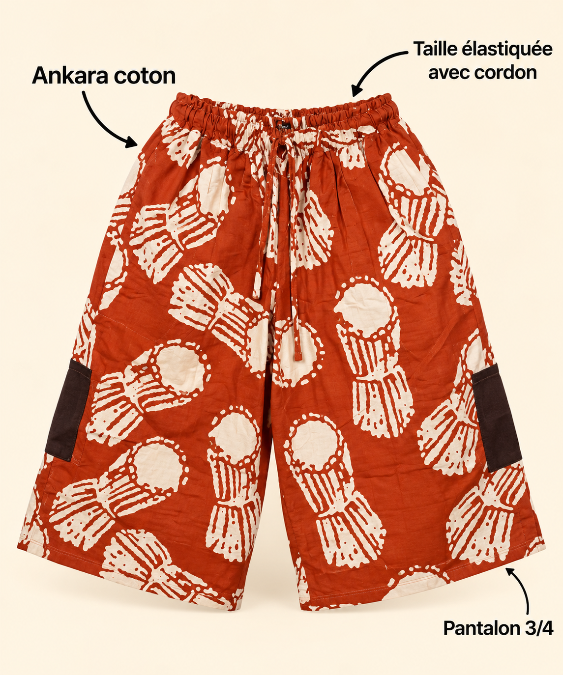 Pantalon marron