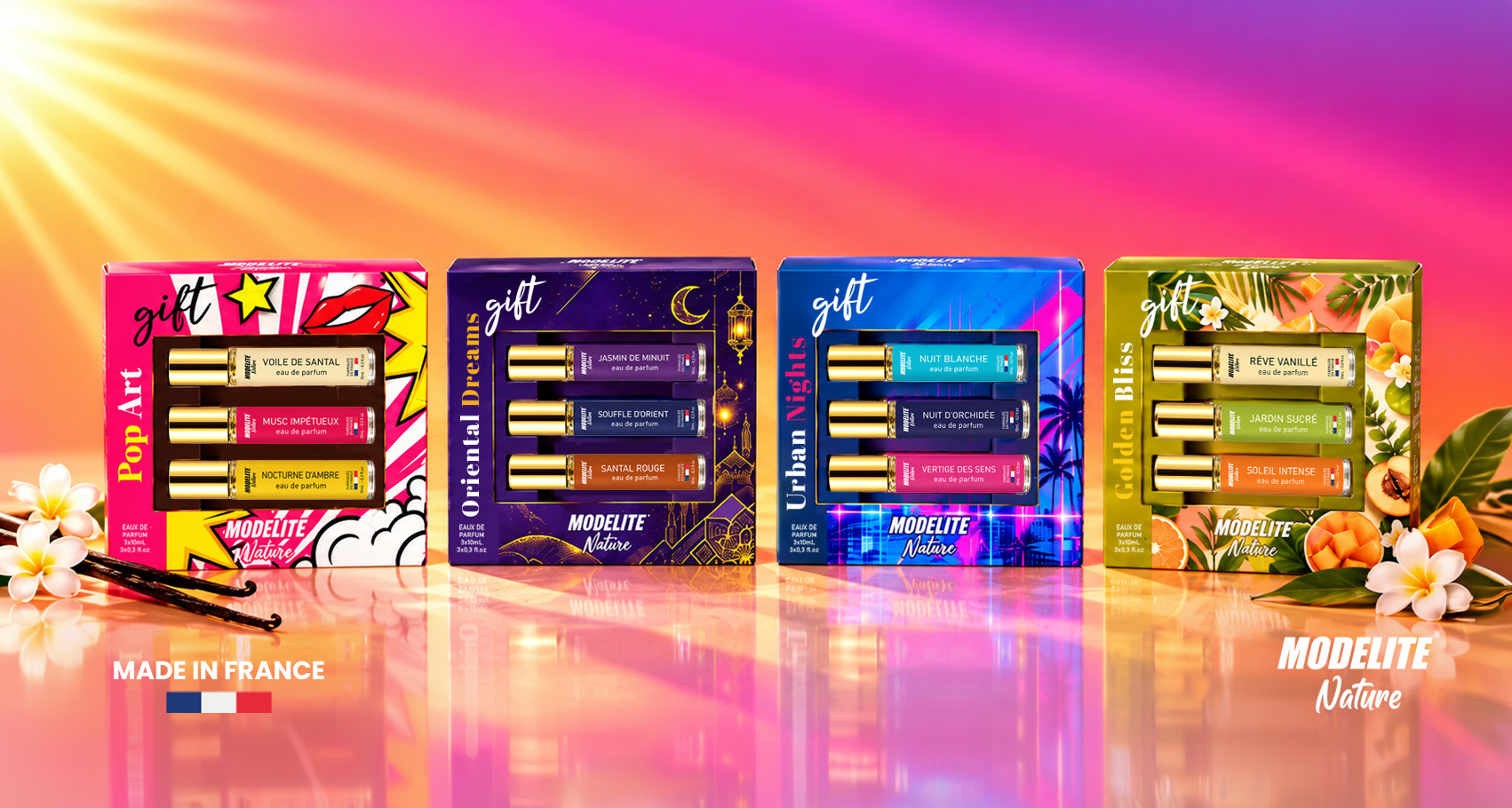 Coffret Eaux de Parfum Pop Art