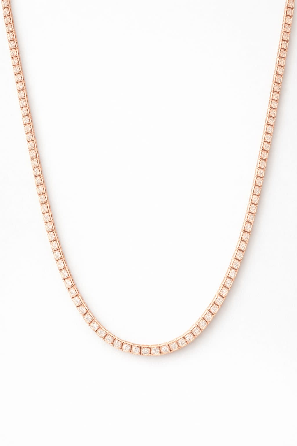 2.5 Cttw Lab Grown Diamond Tennis Necklace