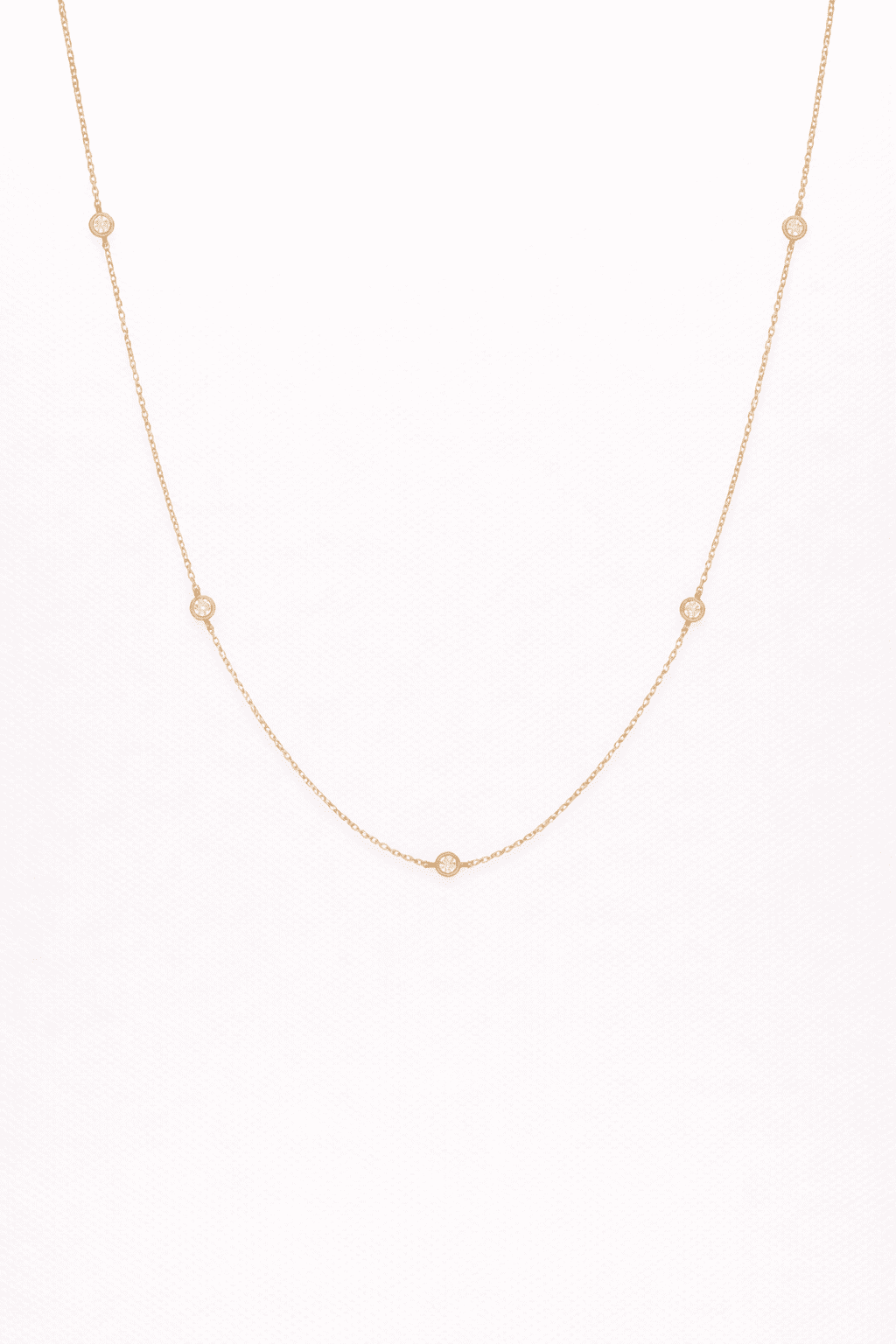 Delicate Station Necklace
