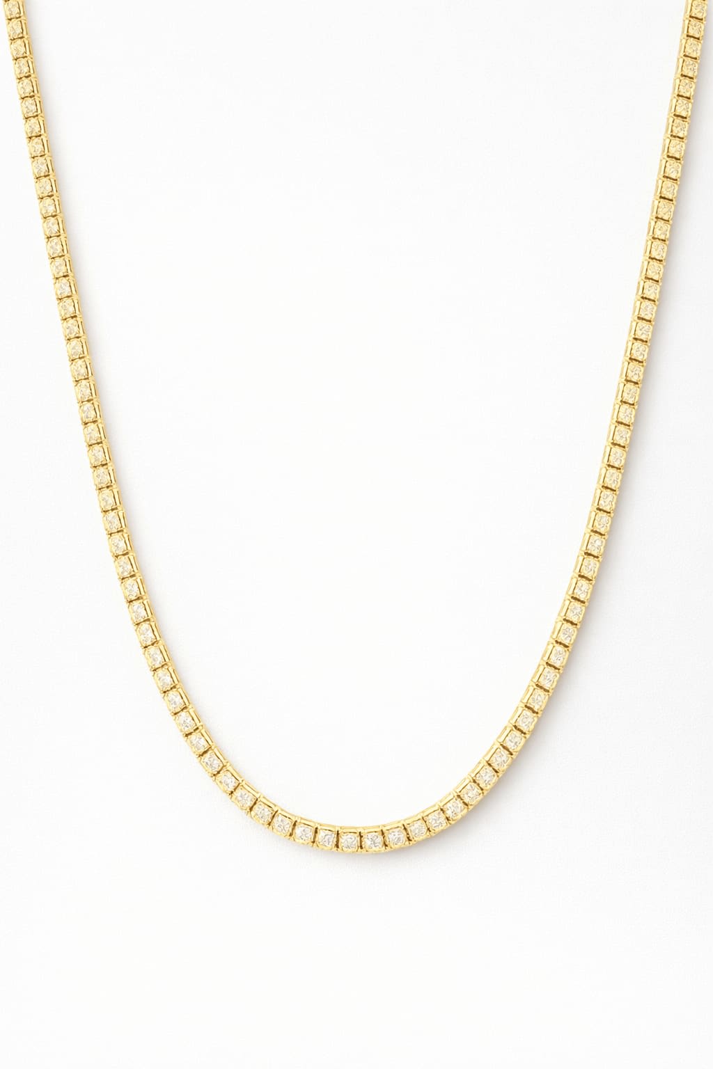 2.5 Cttw Lab Grown Diamond Tennis Necklace