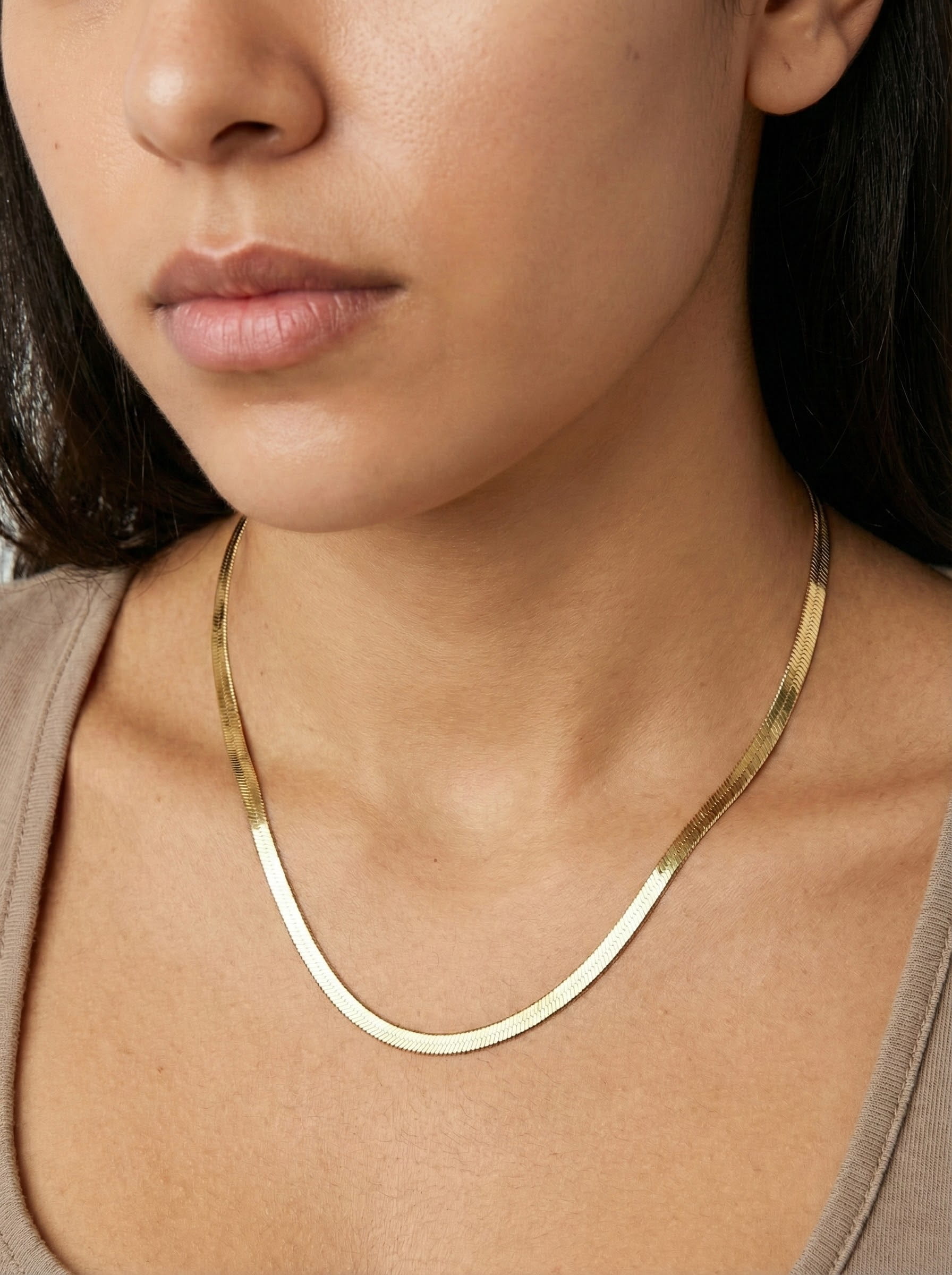 Herringbone Chain Necklace