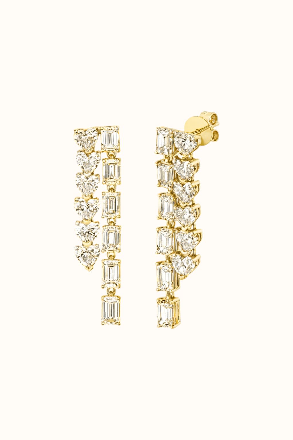 Lab Grown Diamond Drop Earrings
