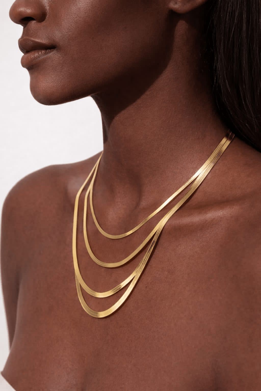 Herringbone Chain Necklace