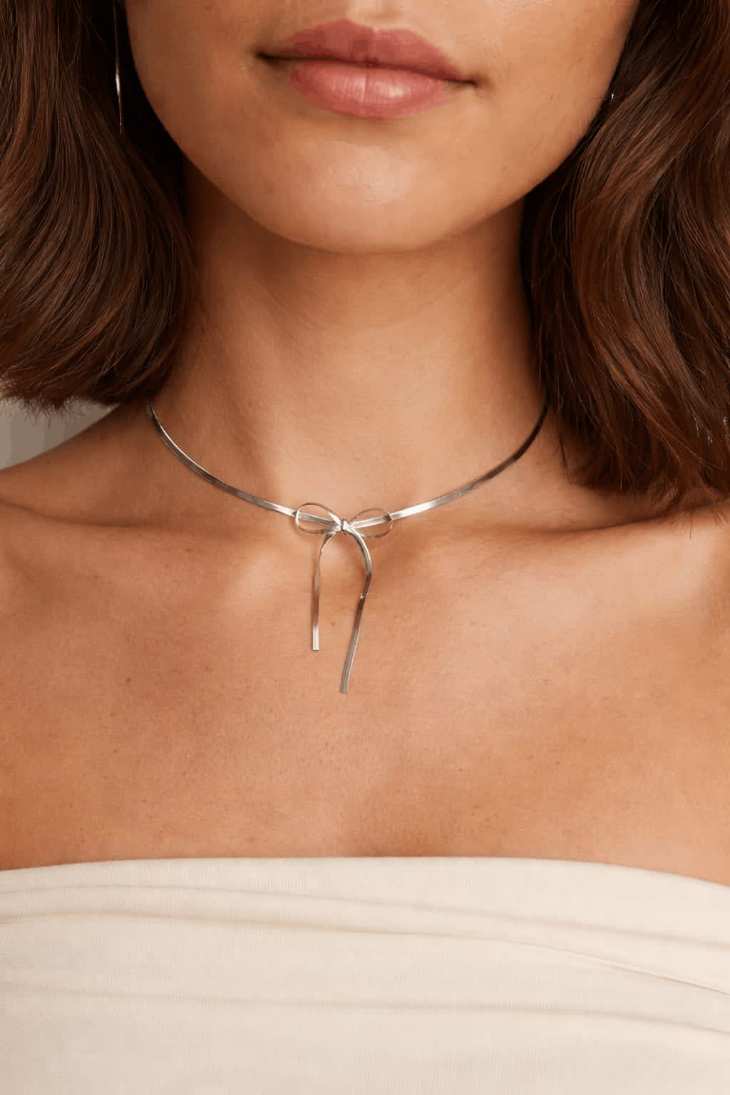 Diamond Bezel Necklace