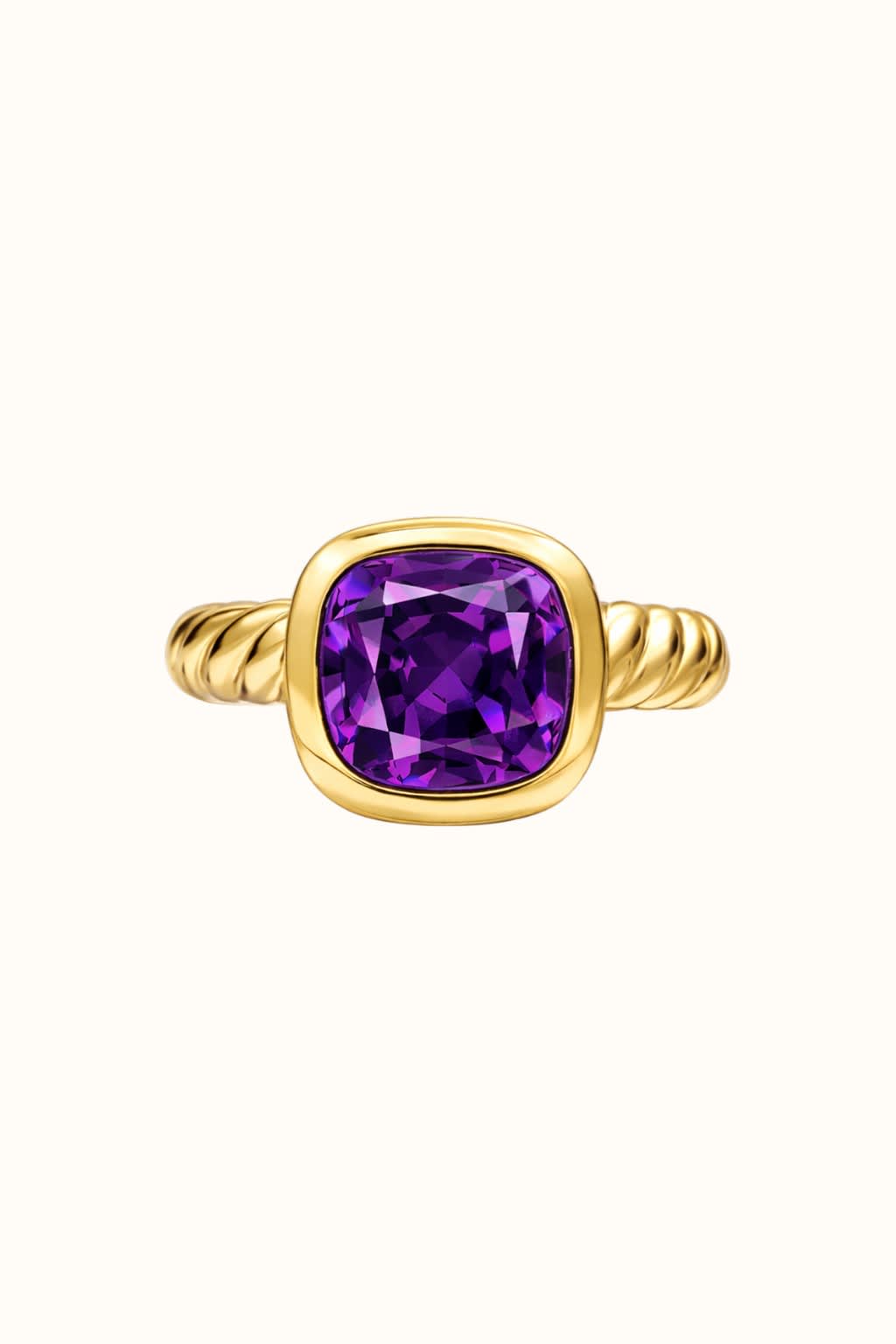 Amethyst Sterling Silver Ring - Renova Jewelry
