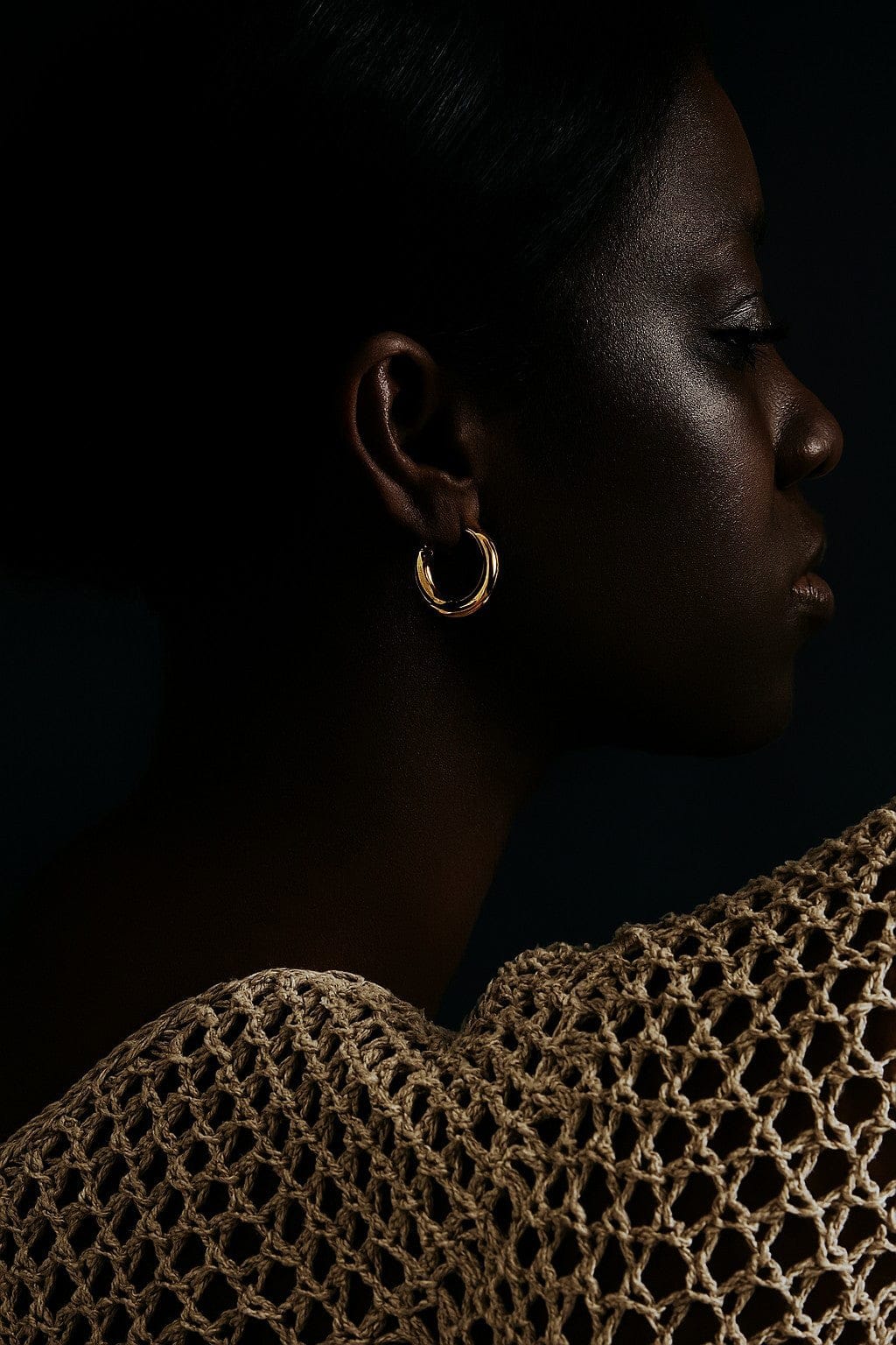 18K Gold Plated Hoop Earrings