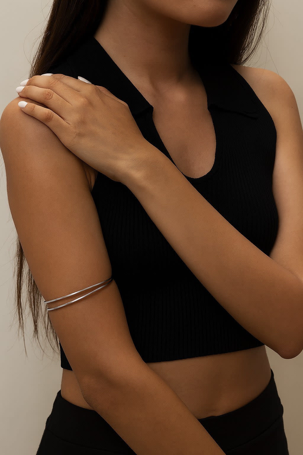 14k Gold Vermeil Arm Cuff