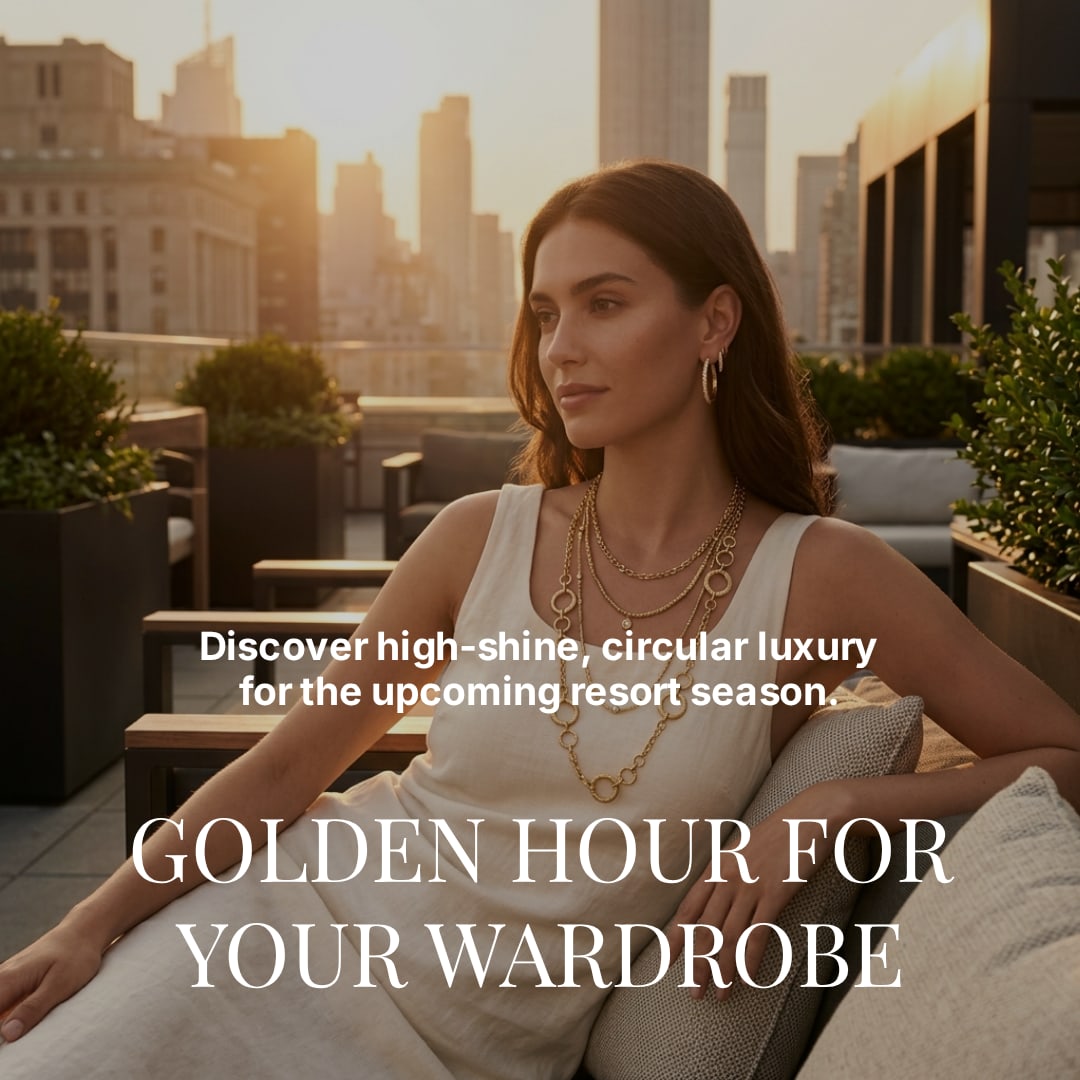 Golden Hour for Your Wardrobe: The Rise of Circular Luxury Jewelry