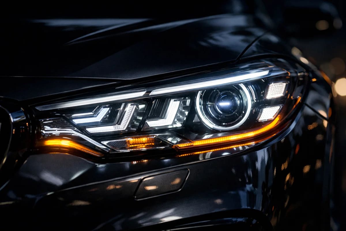 Car headlight identification guide for WhatCarIsIt game - LED patterns and recognition techniques