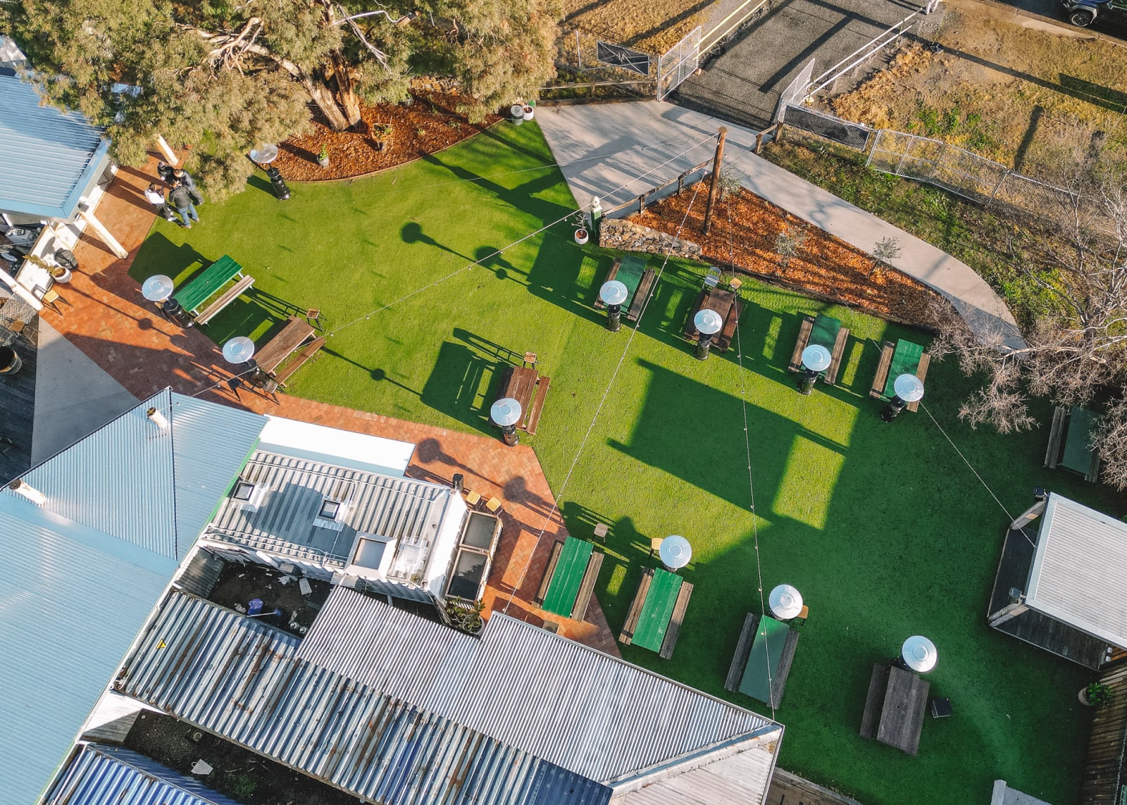 The Beer Garden at Burgermaker
