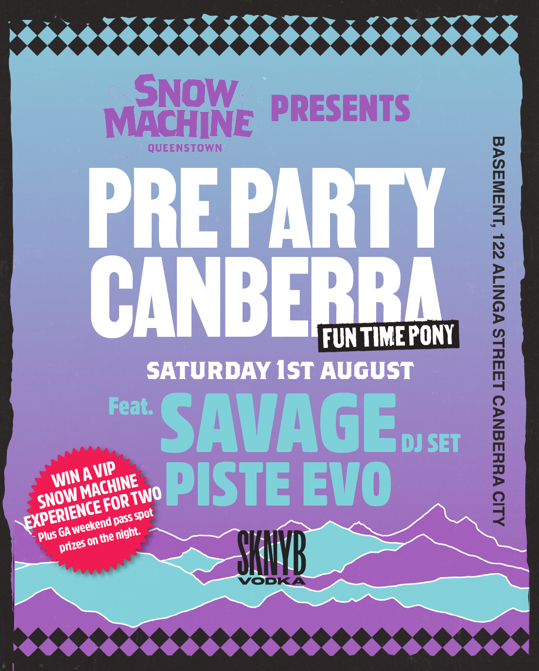 Snow Machine Pre Party at Fun Time Pony at Fun Time Pony