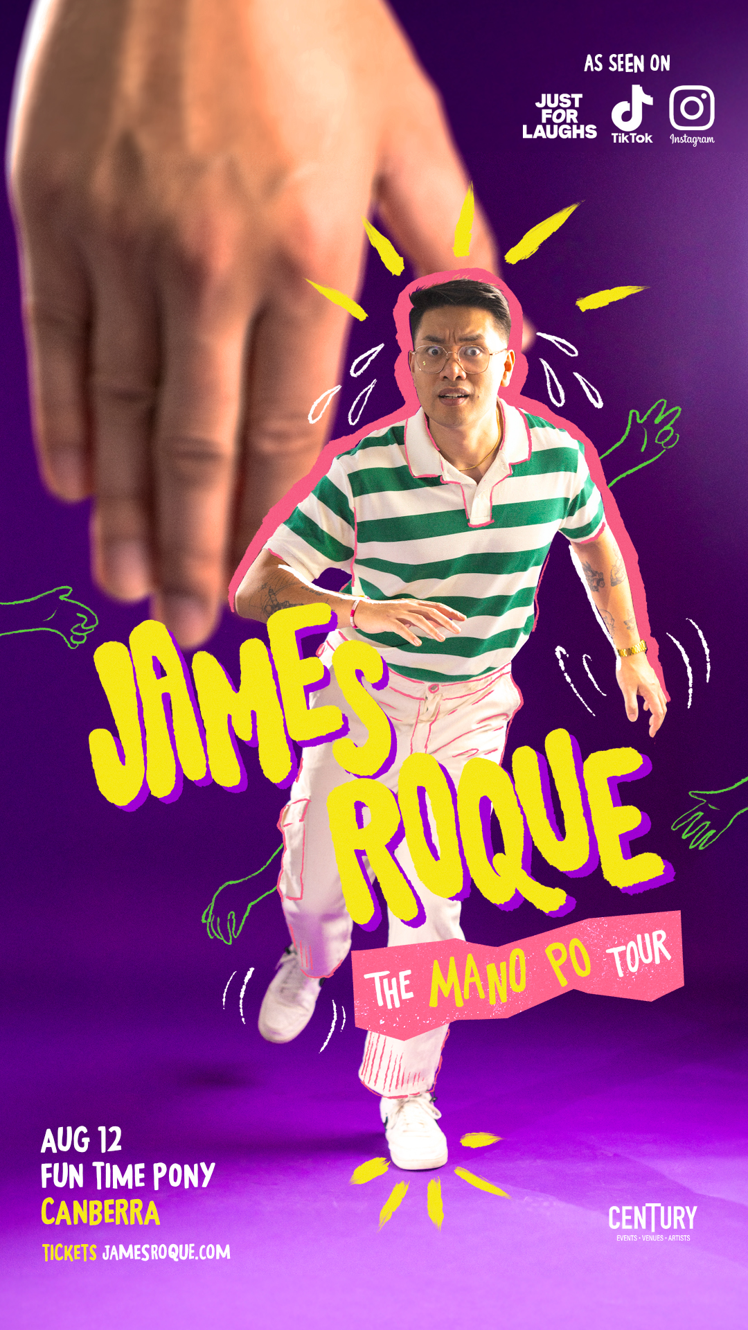 James Rogue - The Mano Po Tour at Fun Time Pony
