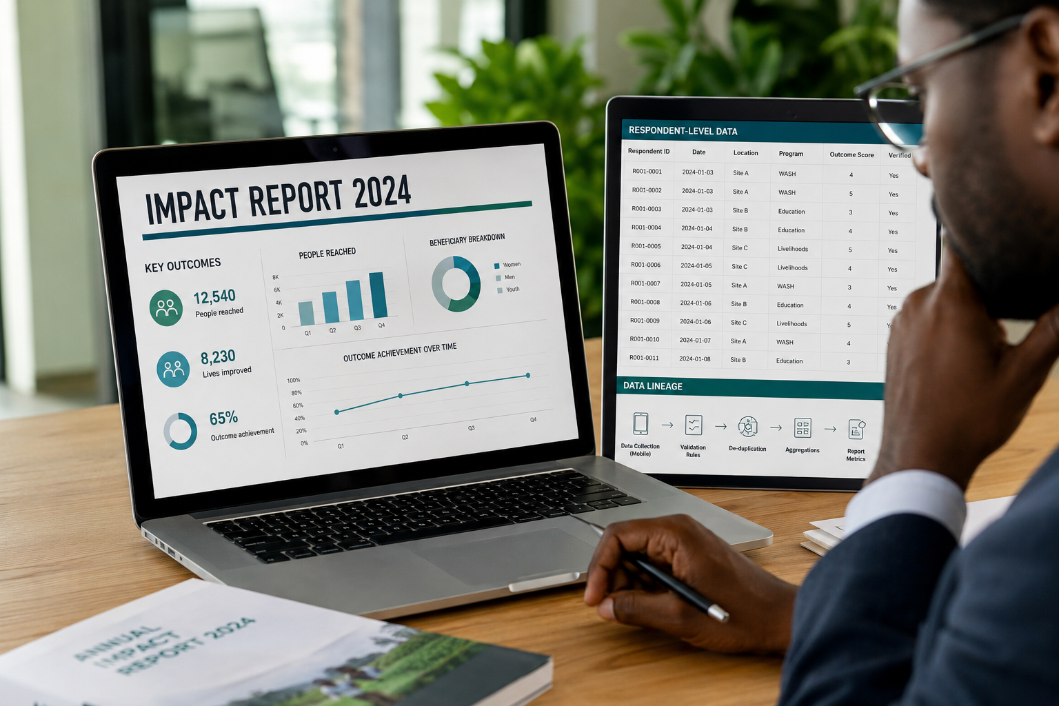 The Auditability Problem in Impact Data Reporting