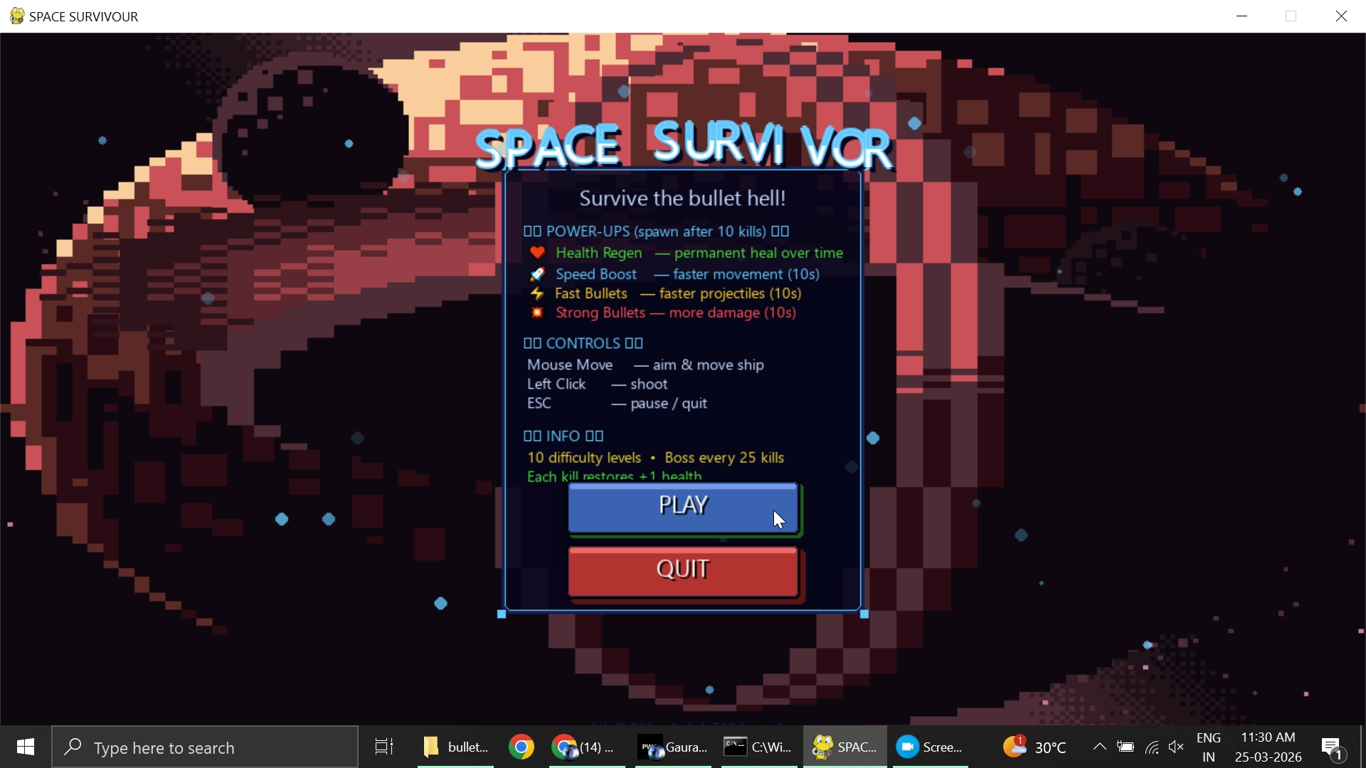 Space Shooter Game
