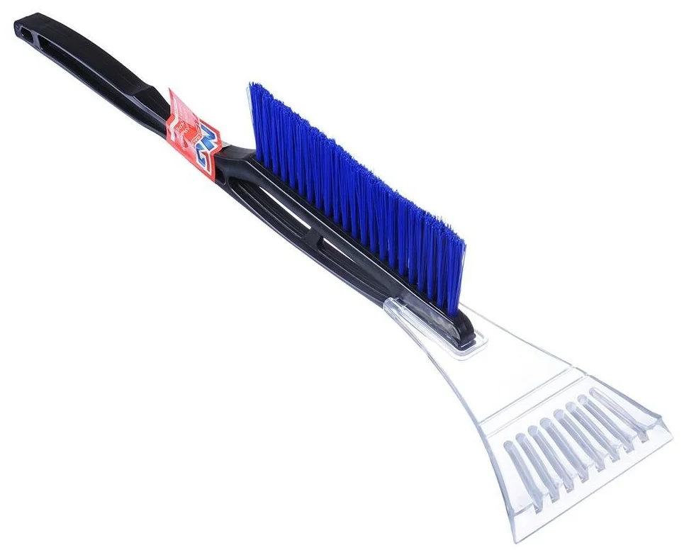 Щетка-скребок NEW GALAXY черный-синий 52 см