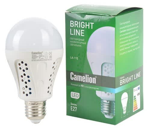 Аккумуляторная лампа аварийный светильник Ultraflash LA-115 7Вт Е27