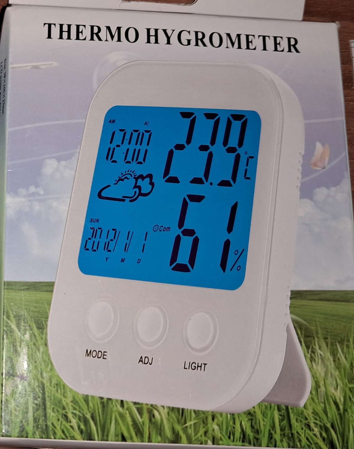 Термометр-гигрометр Орбита TH202