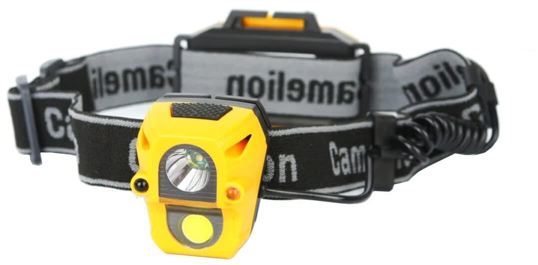 Налобный фонарь Camelion LED5376 жёлтый