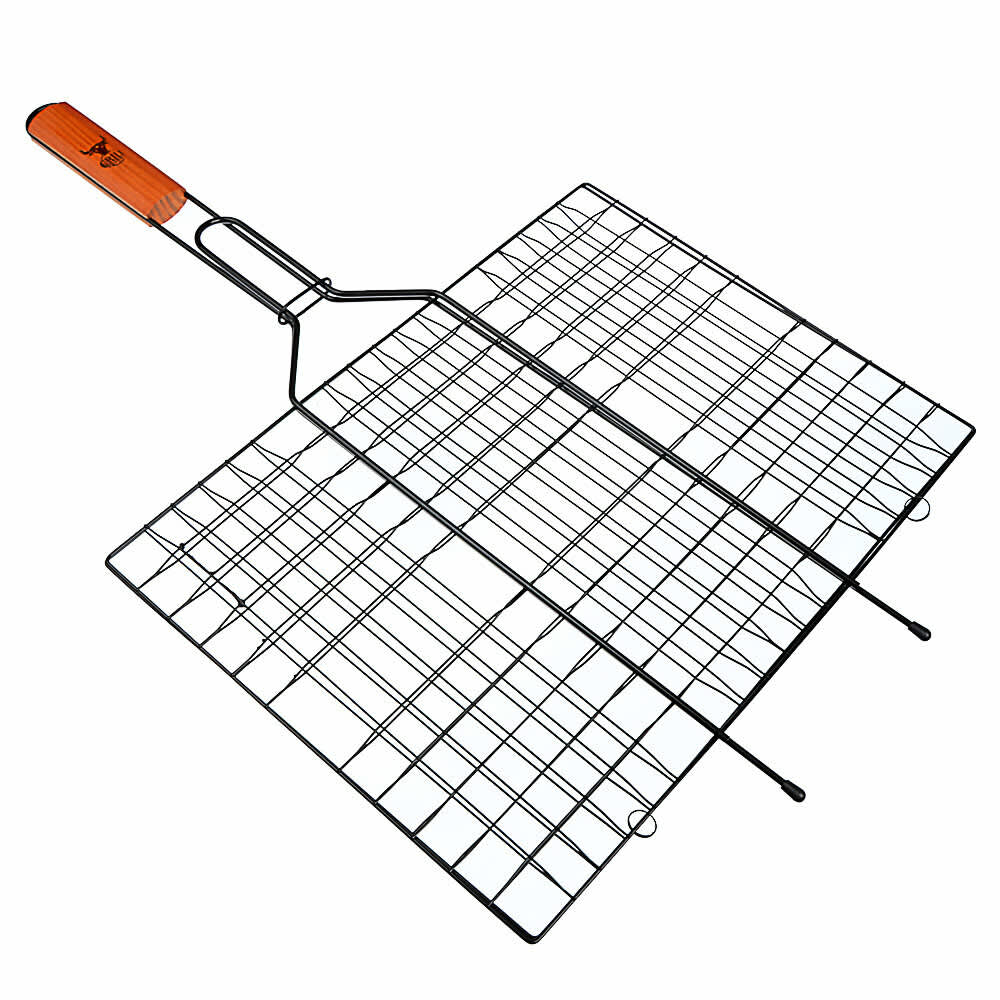 GRILLBOOM Решетка-гриль антипригар. покр, 30х40х3 см