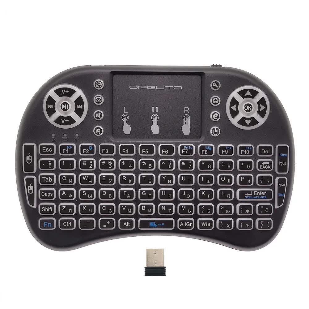 Клавиатура беспроводная Орбита OT-PCM25(BT-28) зарядка от USB