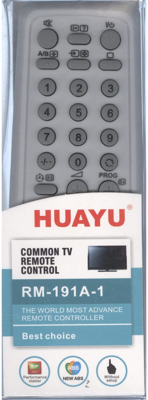 Пульт ДУ NVTC RM-191A-1 для телевизоров Sony, белый,  универсальный