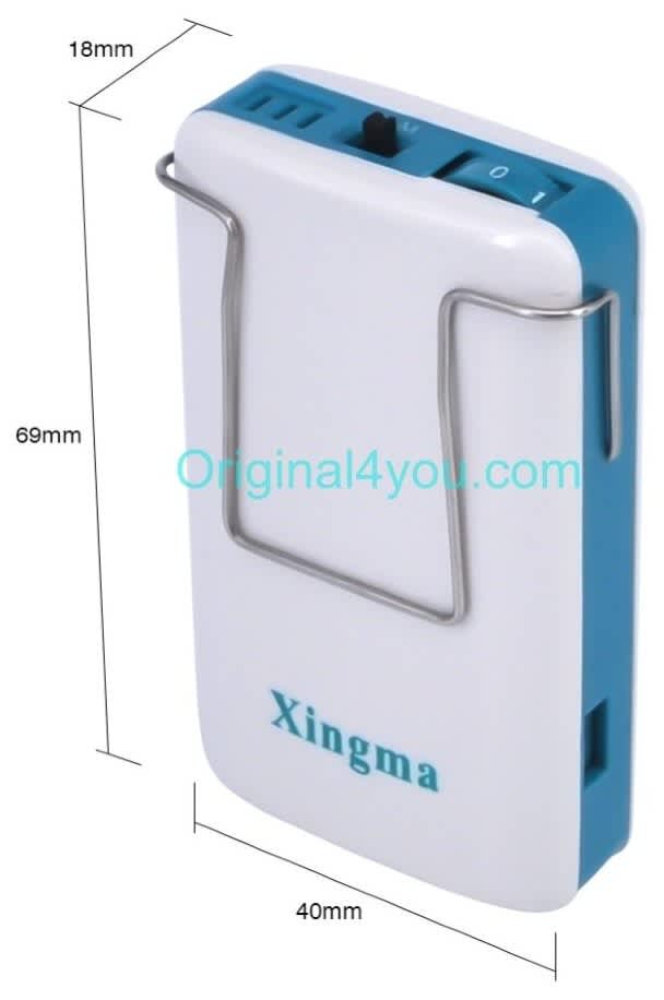 Слуховой аппарат Xingma XM-999E усилитель звука и слуха карманный выносной внешний переносной с переключателем частот
