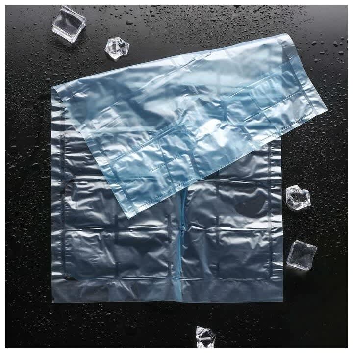 Пакеты для льда 192 кубика в ПП упаковке Самозатягивающийся, Komfi