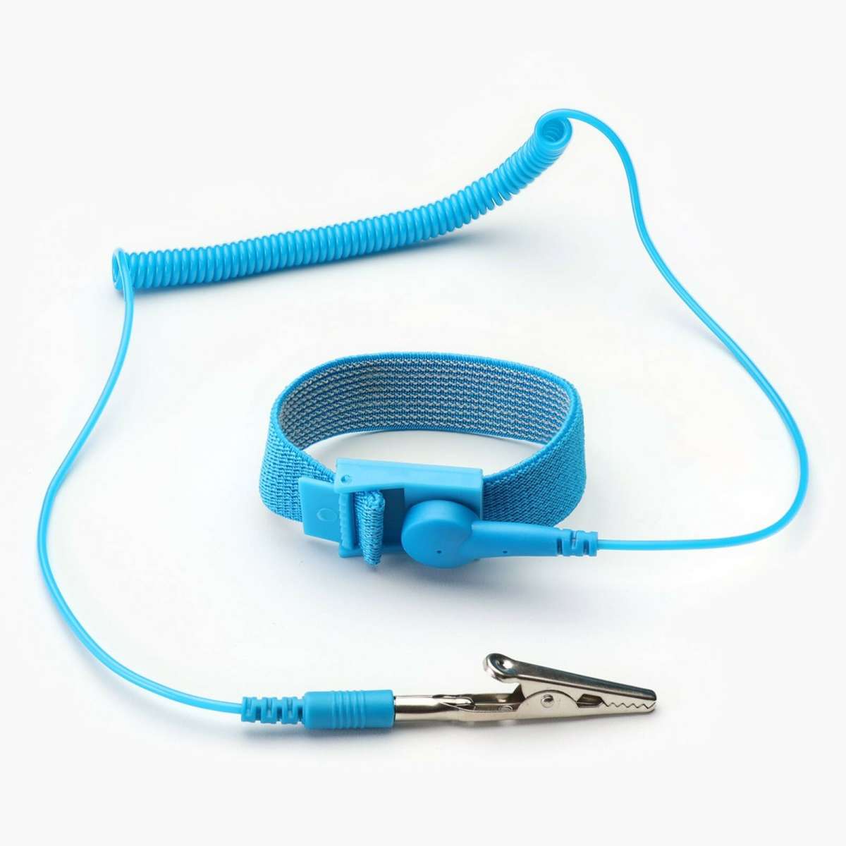 Антистатический браслет на запястье для ремонта наручных часов, длина кабеля 1.8 м 1шт. LEKO