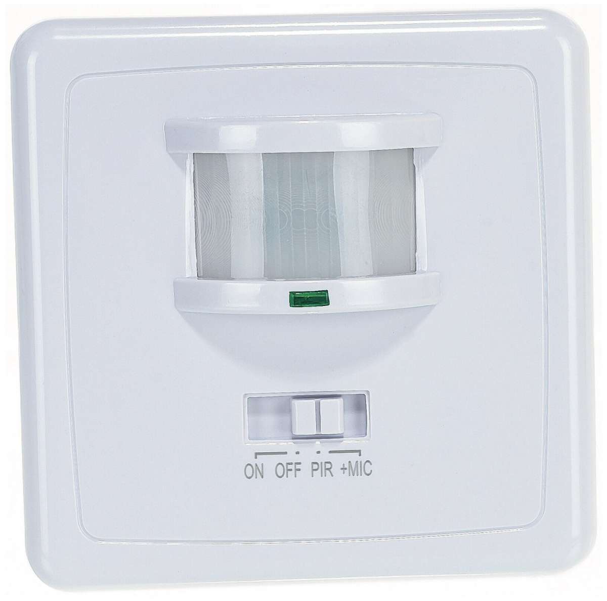 Camelion LX-2000 датчик движения 500W 140° настенный встраиваемый (дальность 12м) IP20 (арт. 17636)