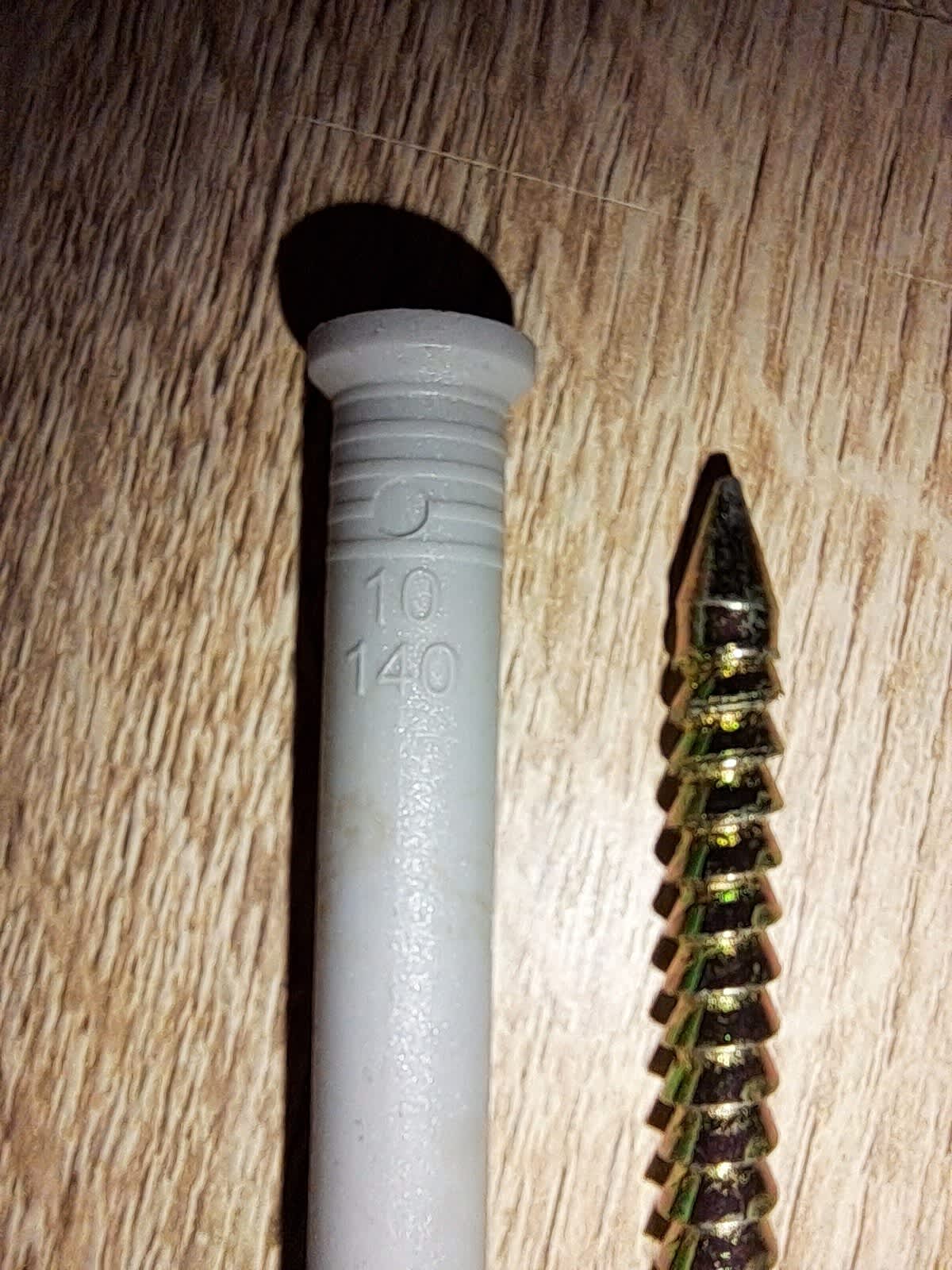 Дюбель-гвоздь креп-комп Tech-KREP SM-L, борт потайной 10х140 мм, цена за 1 штуку