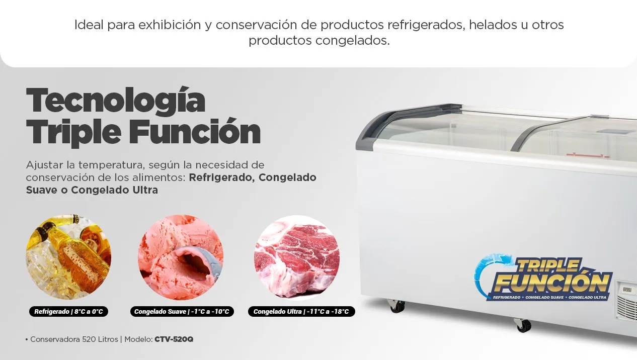 Freezer CTV-520Q - vista general