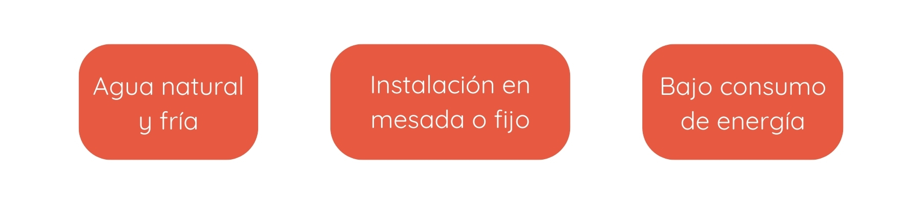 Accesorios opcionales compatibles para buffet