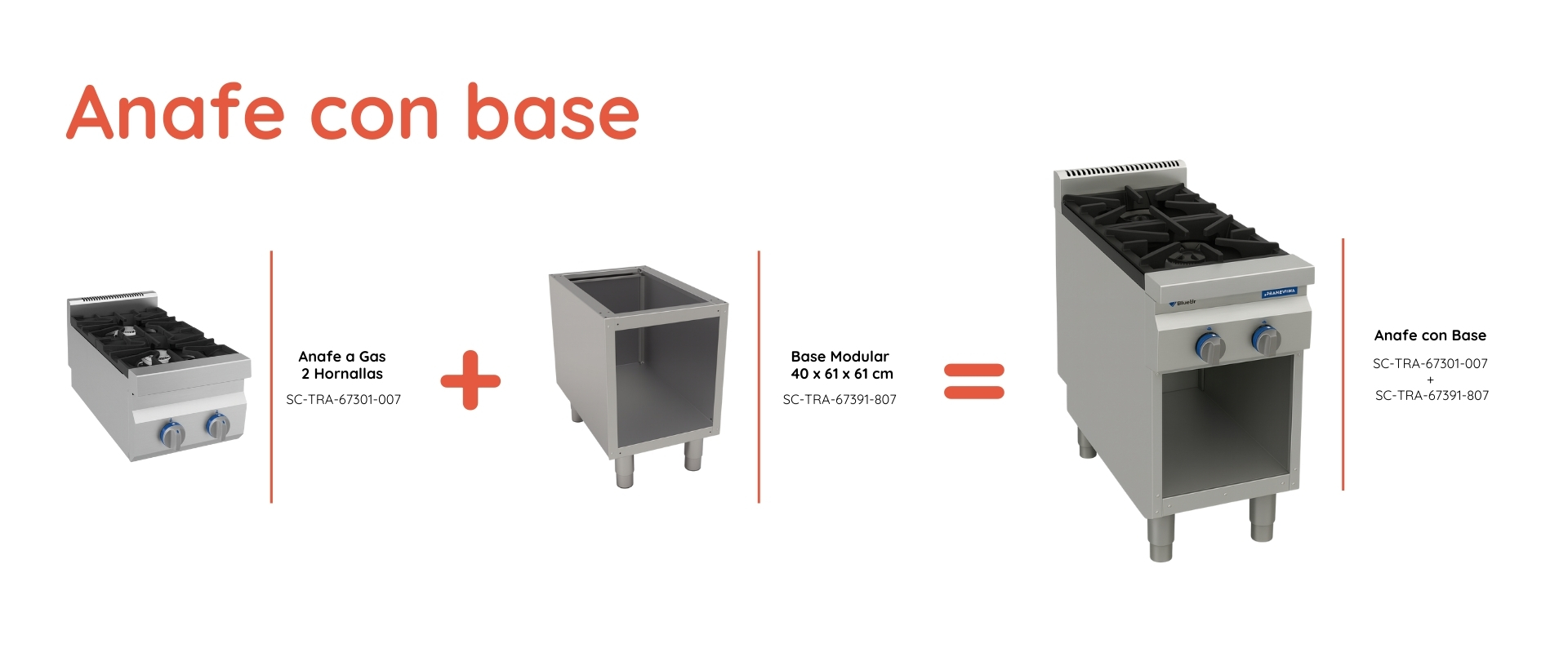 Accesorios opcionales compatibles para buffet
