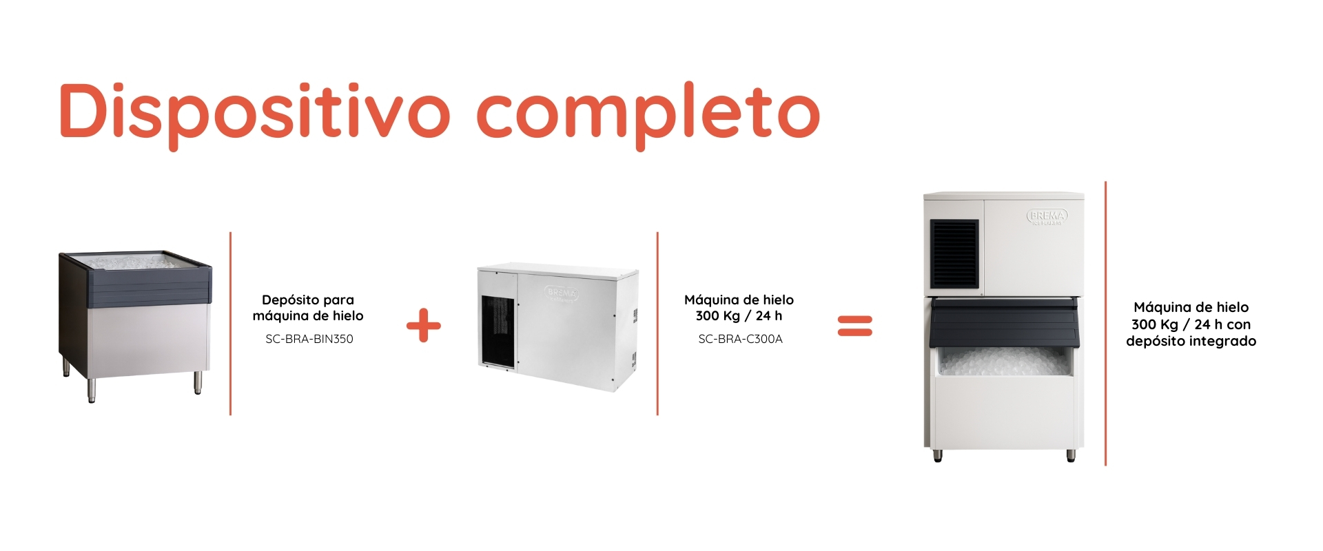 Accesorios opcionales compatibles para buffet
