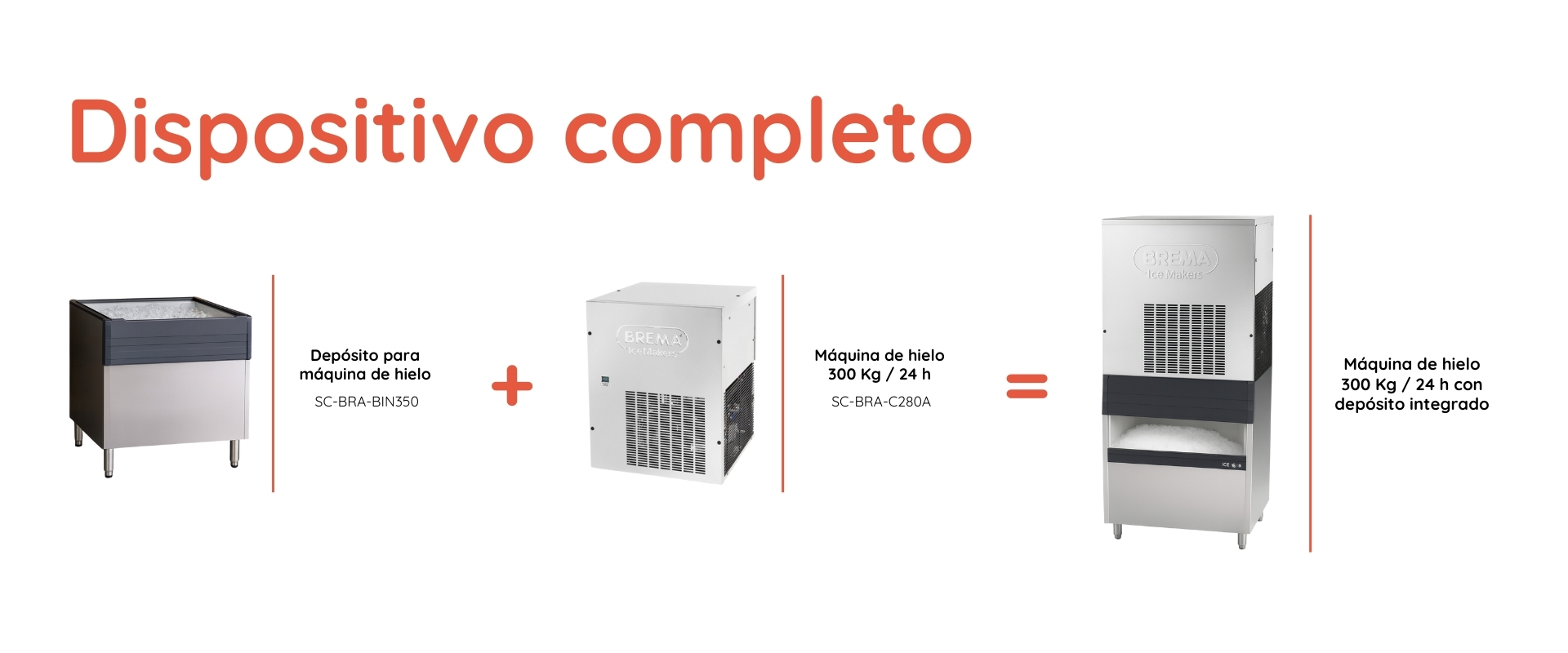 Accesorios opcionales compatibles para buffet